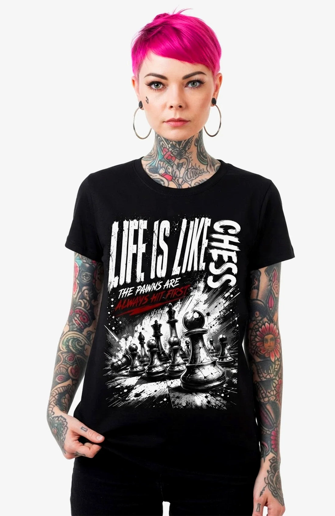 Life is like Chess – Das neue Statement-Shirt für Strategen und Freigeister