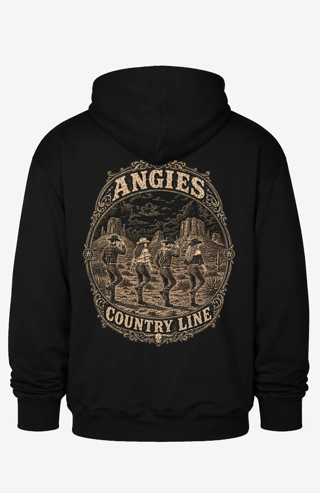 Angies Country Line | Hoodie Unisex – Einfarbig