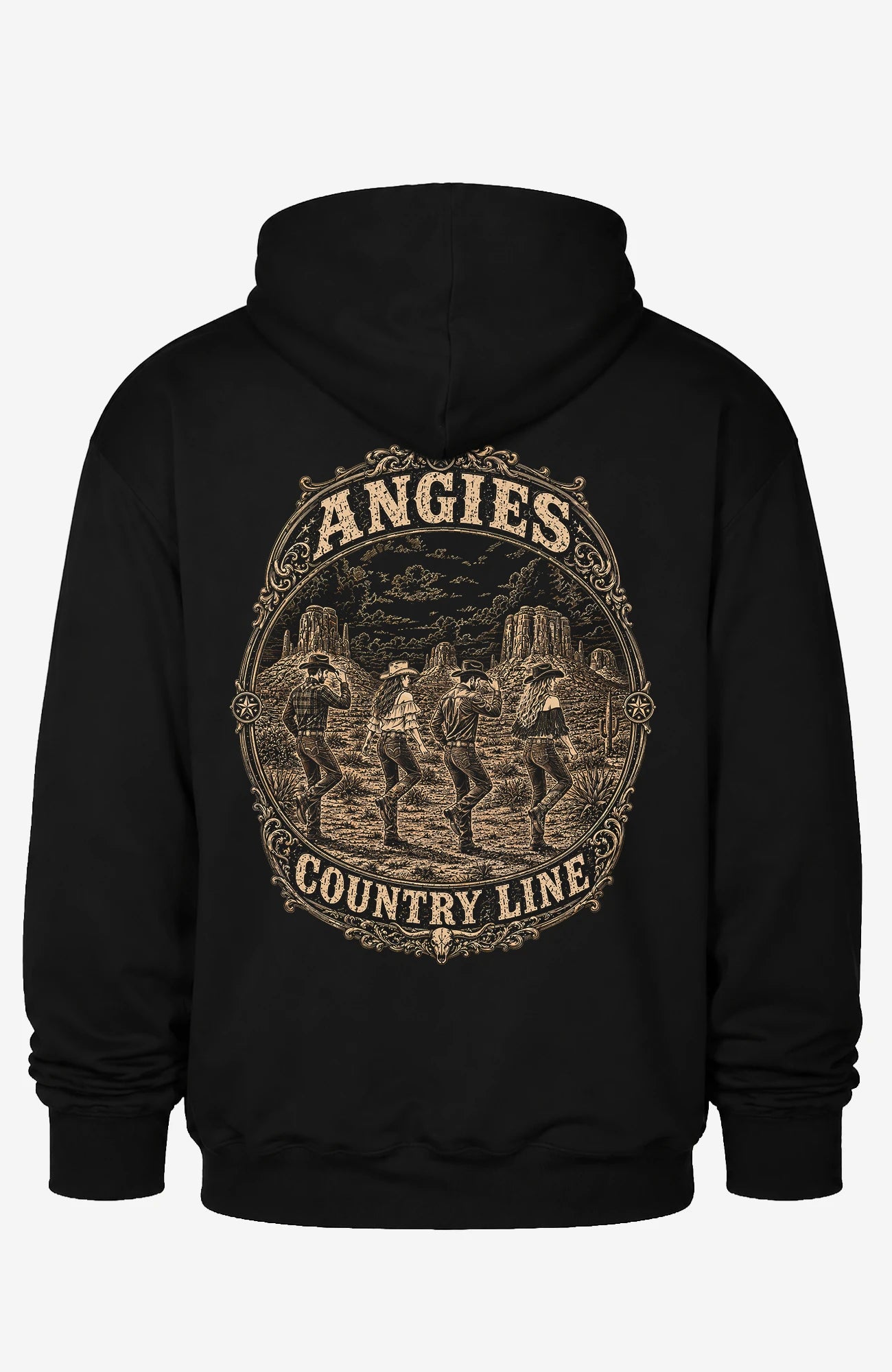 Angies Country Line | Hoodie Unisex – Einfarbig