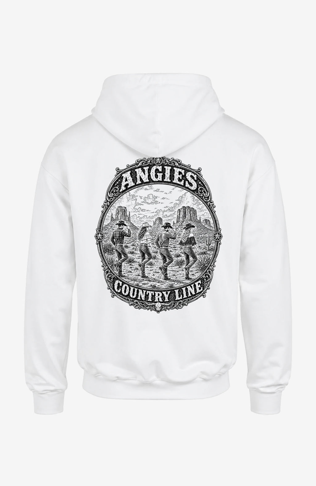 Angies Country Line | Hoodie Unisex – Einfarbig