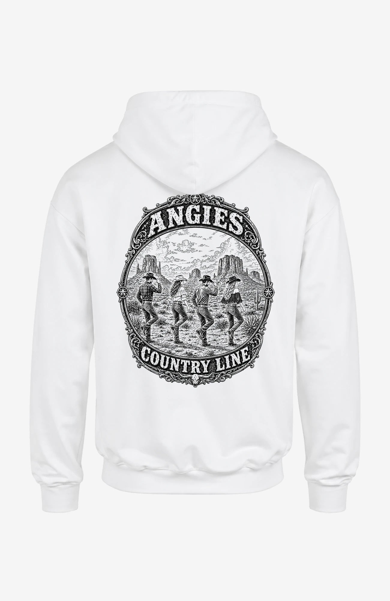Angies Country Line | Hoodie Unisex – Einfarbig