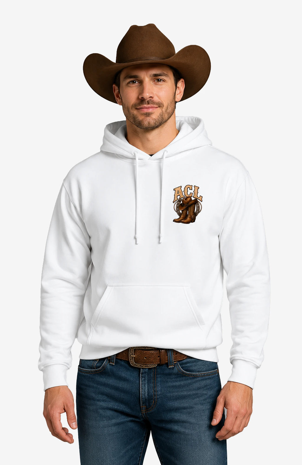 Angies Country Line | Hoodie Unisex – Hoodie ACLHoodie-Unisex-Weiss-Front-EnrolDesign-EnrolShop-03