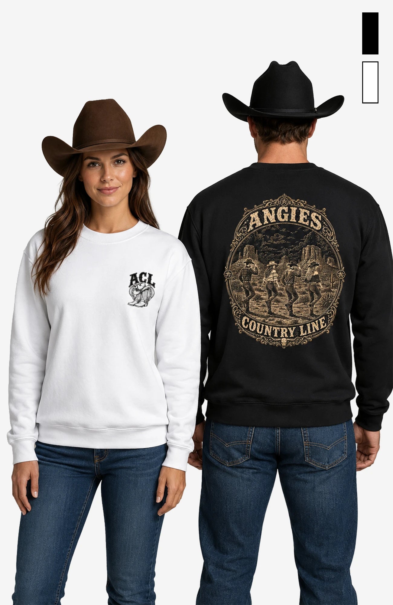 ACL Unisex Pullover – Einfarbiges Motiv