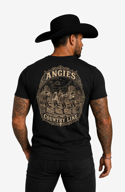 ACL | Herren-T-Shirt mit V-Ausschnitt | Einfarbig Shirt ACLShirt-Herren-Schwarz-VAusschnitt-Back-EnrolDesign-EnrolShop-01EinfarbigeversionmitFarben