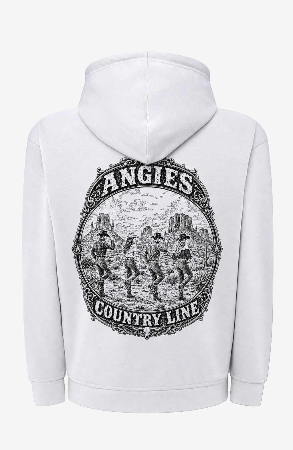 ACL | Sweatjacke mit Kapuze Unisex | Einfarbig Sweatter ACLSweatjackemitKapuze-Unisex-Weiss-BACK-Einfarbig-EnrolDesign-EnrolShop-01