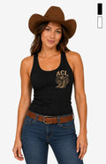 Angies Country Line  | Damen Trägershirt mit Racerback - Einfarbig