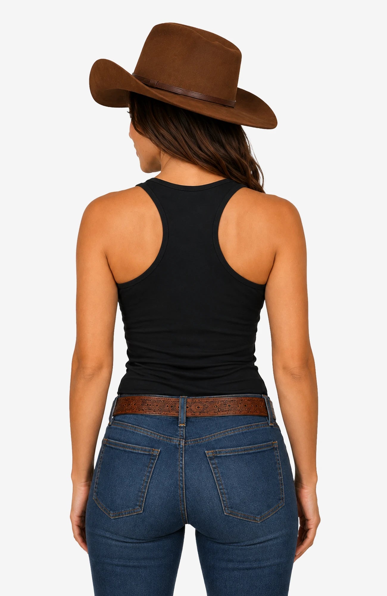 Angies Country Line  | Damen Trägershirt mit Racerback - Einfarbig