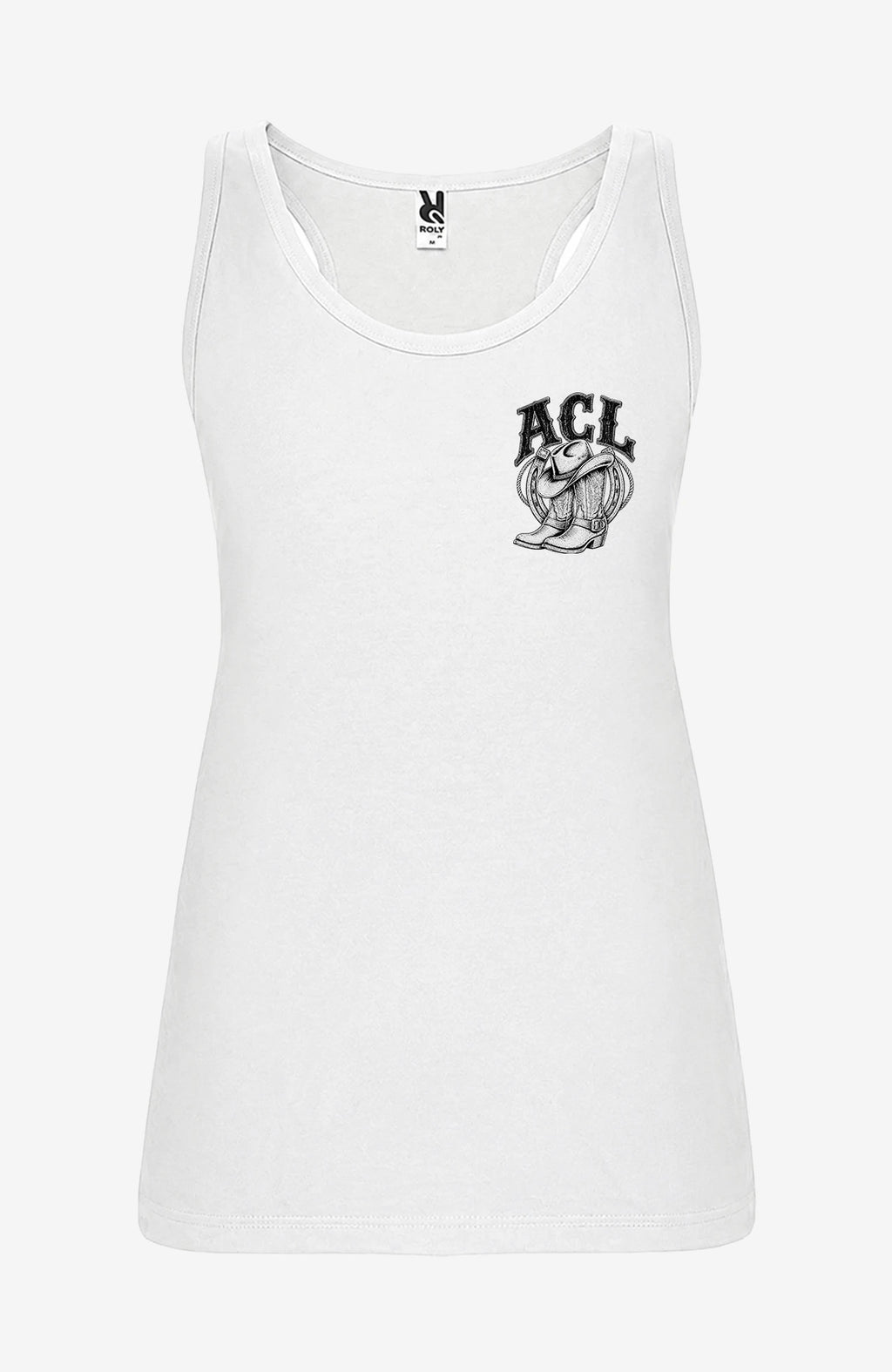 Angies Country Line  | Damen Trägershirt mit Racerback - Einfarbig