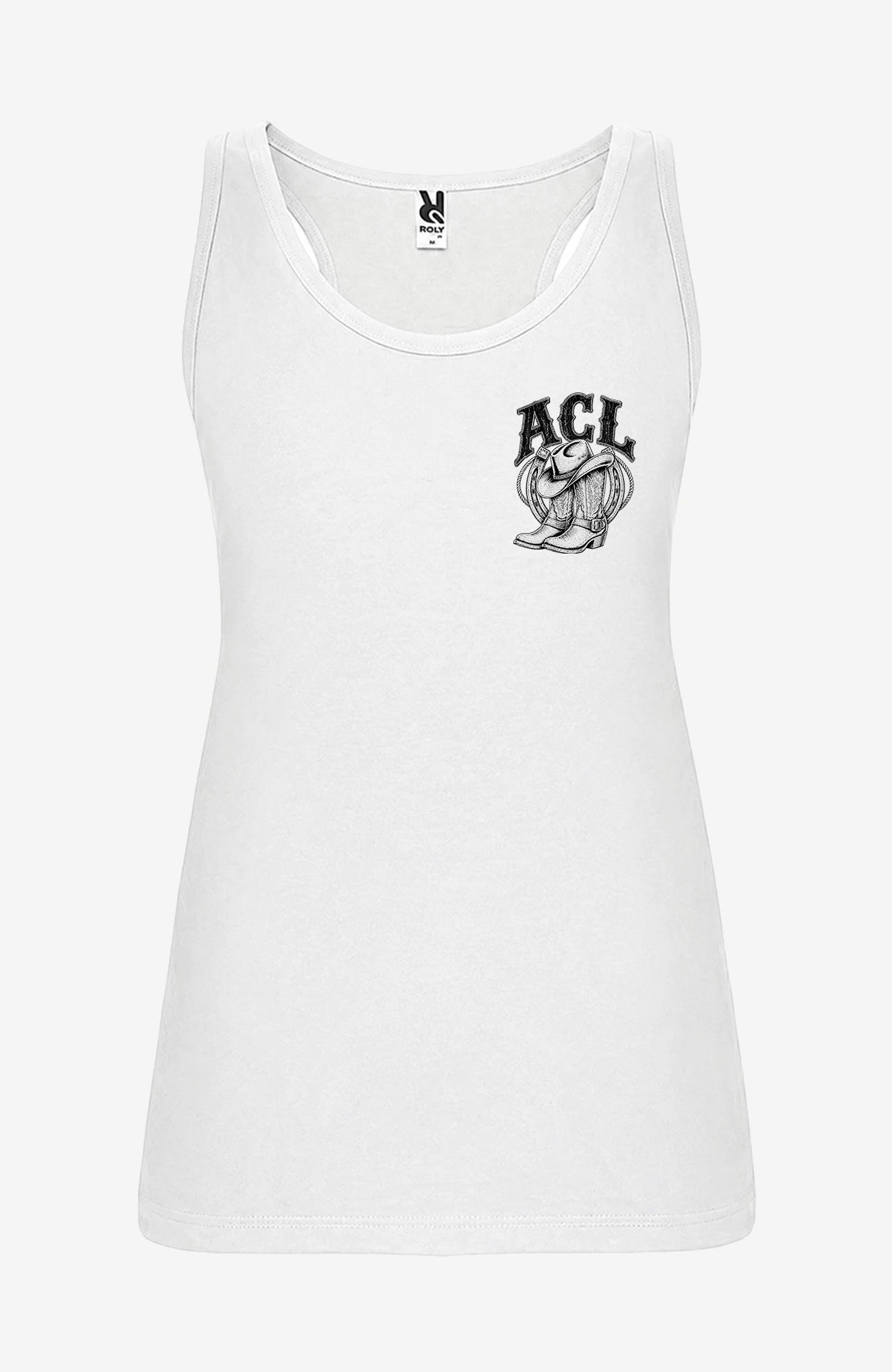 Angies Country Line  | Damen Trägershirt mit Racerback - Einfarbig
