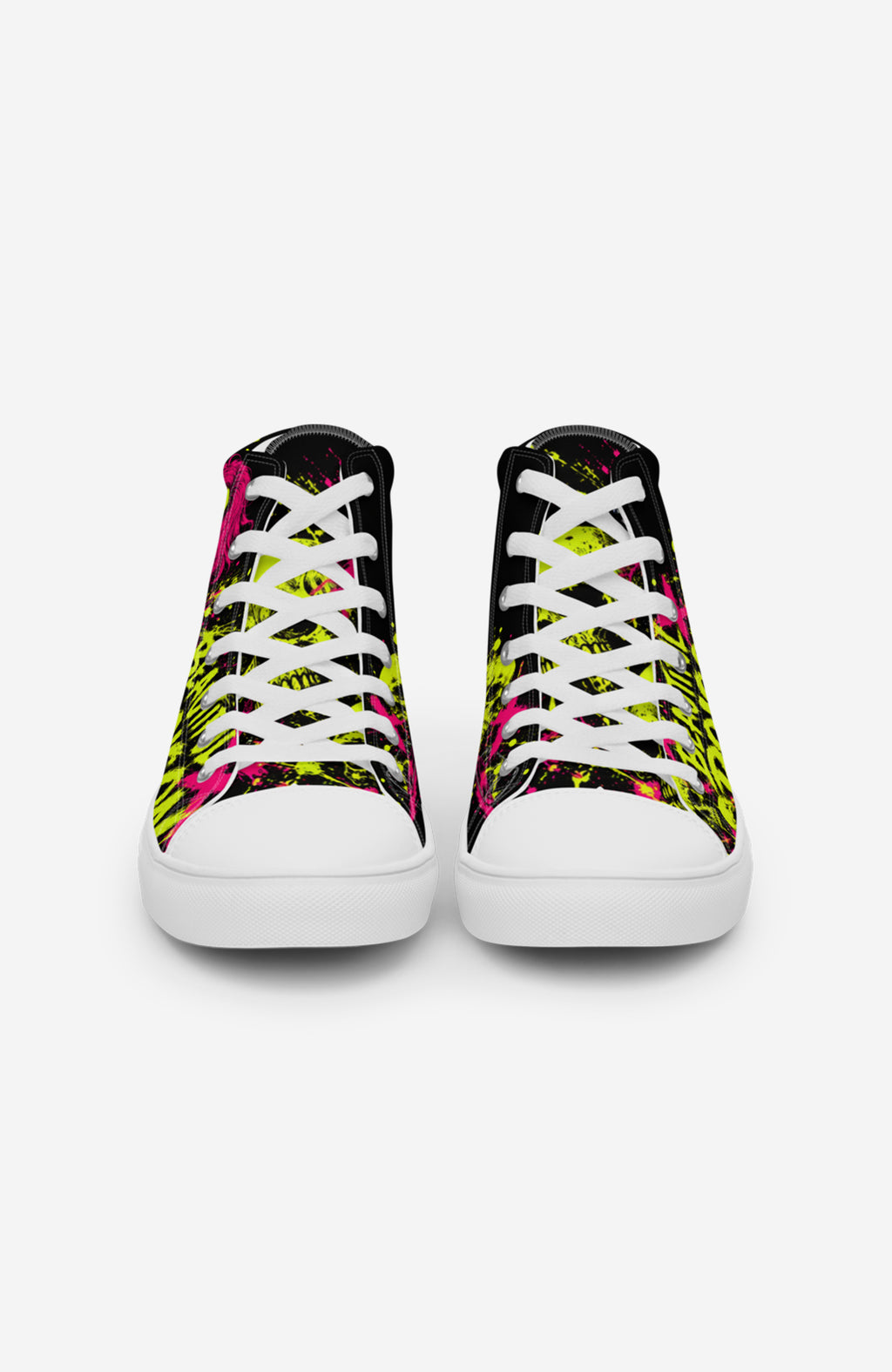 Beautiful Poison | High-Top Sneaker | Damen Sneaker BeautifulPoisen-high-top-sneaker-streetart-urban-Neon-EnrolDesign-design04_d8d23989-1d93-462a-9f53-75fca23c8e27
