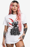 BrainBreak | T-Shirt | weiss | Skater T-Shirt