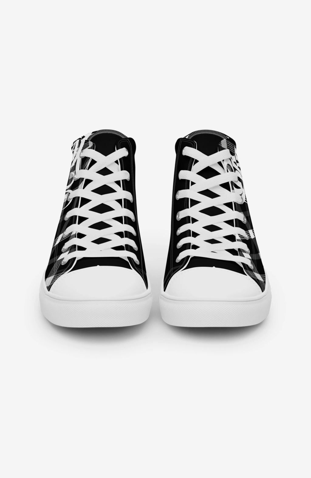 Break the System High Tops | Damen Sneaker BreaktheSystem-high-top-sneaker-streetart-urban-Karomuster-EnrolDesign-design02