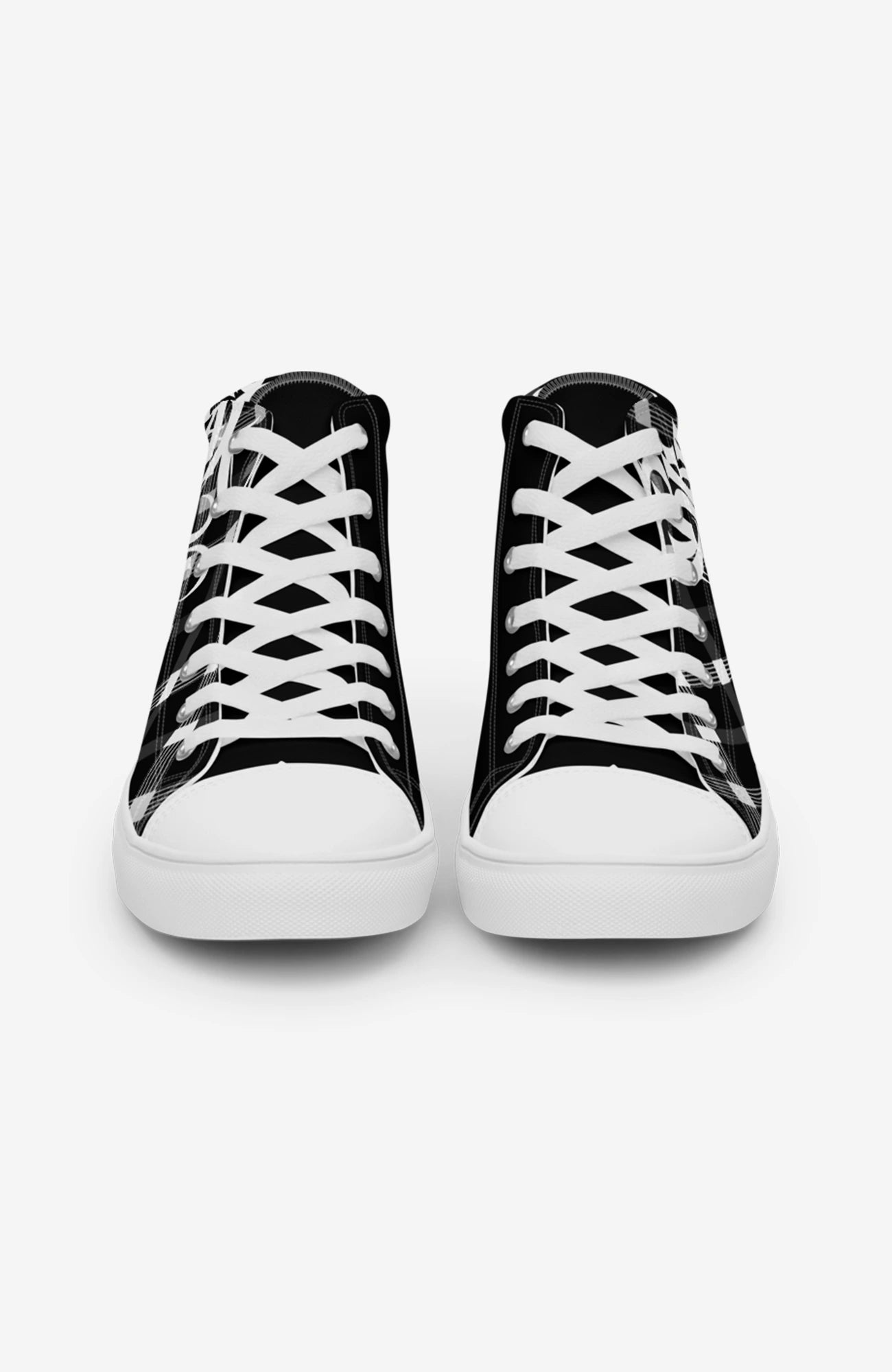 Break the System High Tops | Damen Sneaker BreaktheSystem-high-top-sneaker-streetart-urban-Karomuster-EnrolDesign-design02