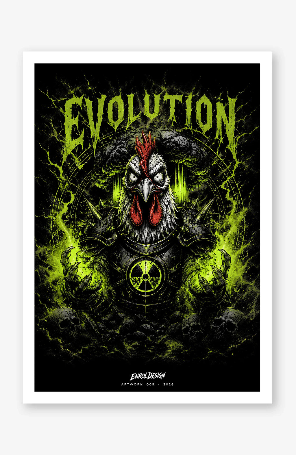 Evolution – Art Print | Artwork 005 Artwork Druckdatei-Evolution-Artwork-EnrolDesign-005-2026-02
