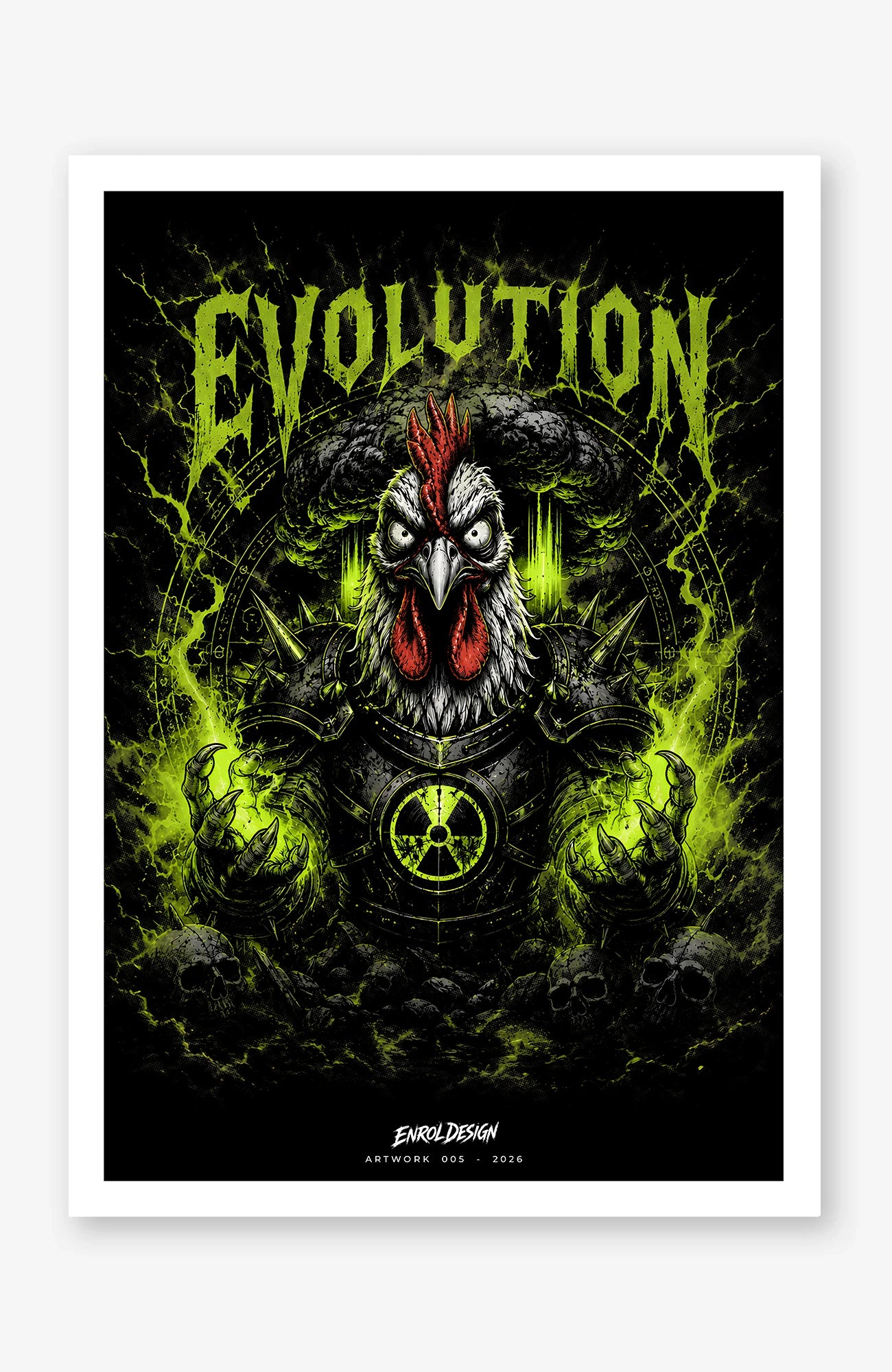 Evolution – Art Print | Artwork 005 Artwork Druckdatei-Evolution-Artwork-EnrolDesign-005-2026-02
