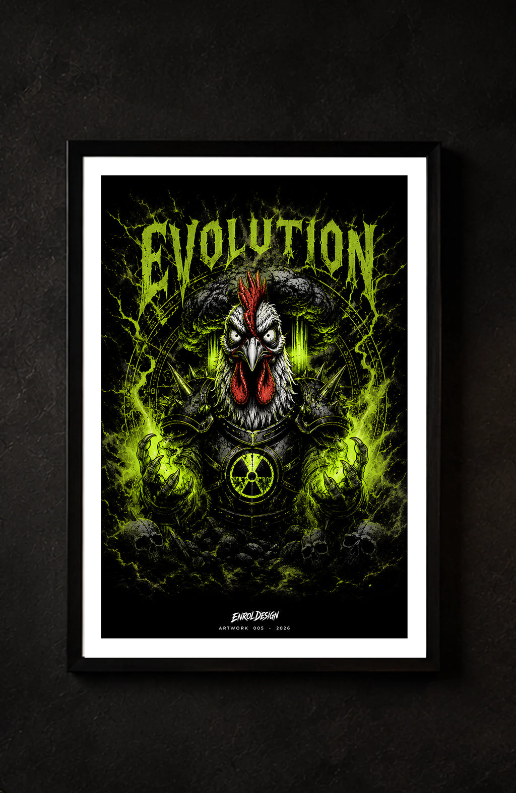 Evolution – Art Print | Artwork 005 Artwork Druckdatei-Evolution-Artwork-EnrolDesign-005-2026-03