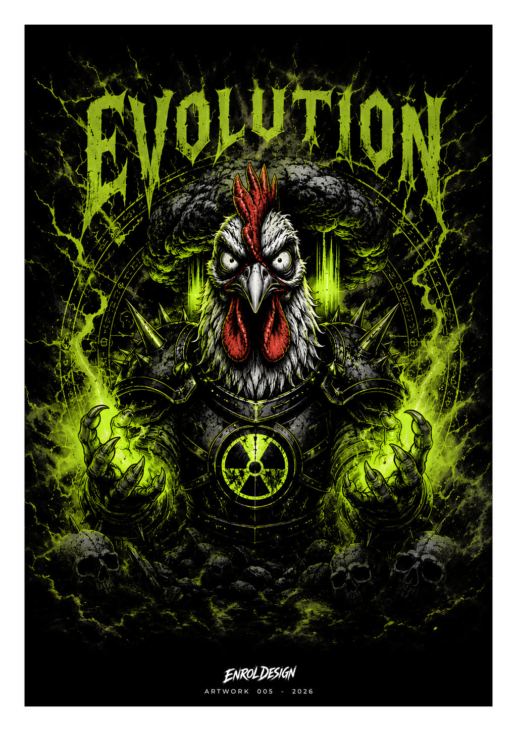 Evolution – Art Print | Artwork 005 Artwork Druckdatei-Evolution-Artwork-EnrolDesign-005-2026