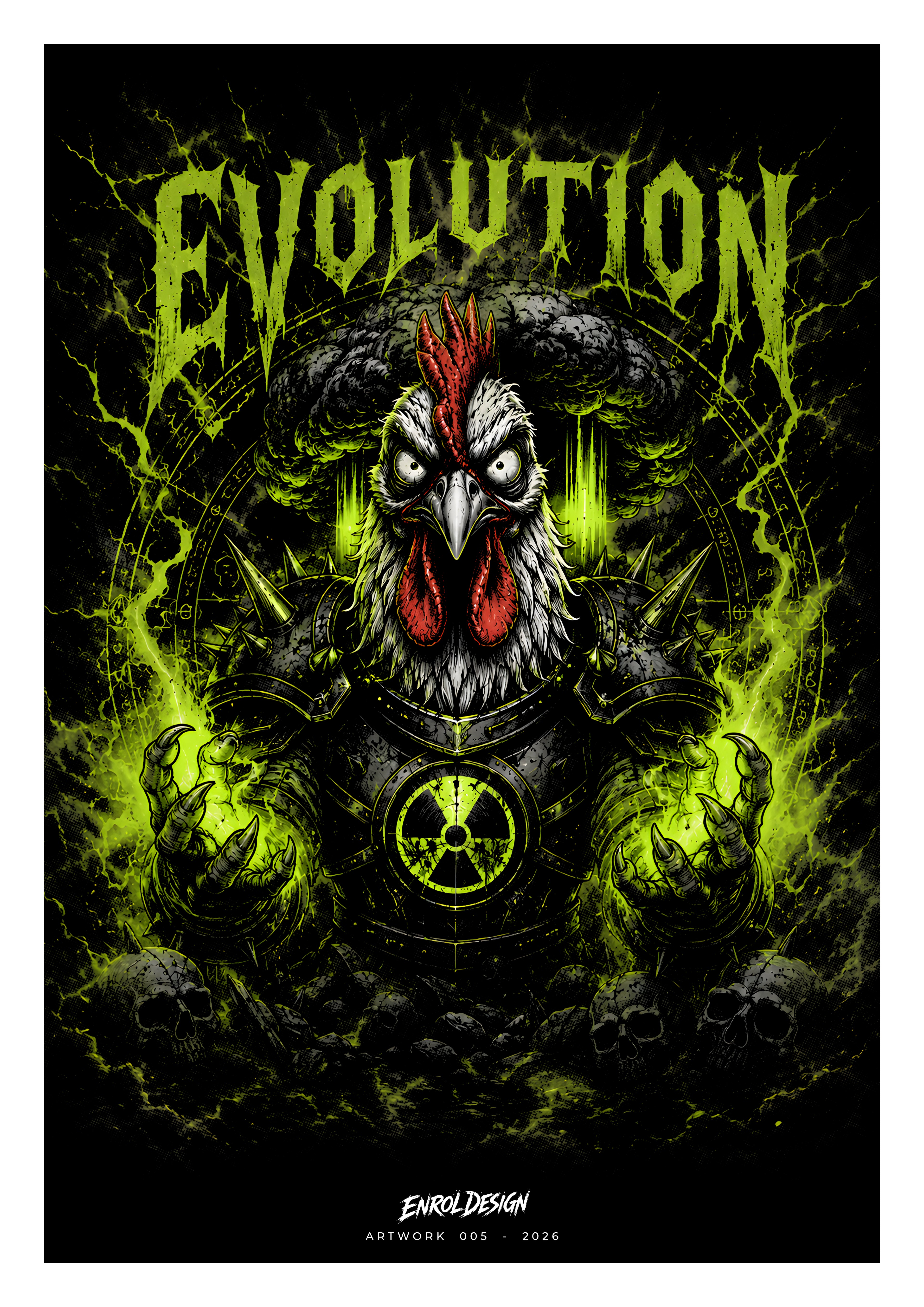 Evolution – Art Print | Artwork 005 Artwork Druckdatei-Evolution-Artwork-EnrolDesign-005-2026