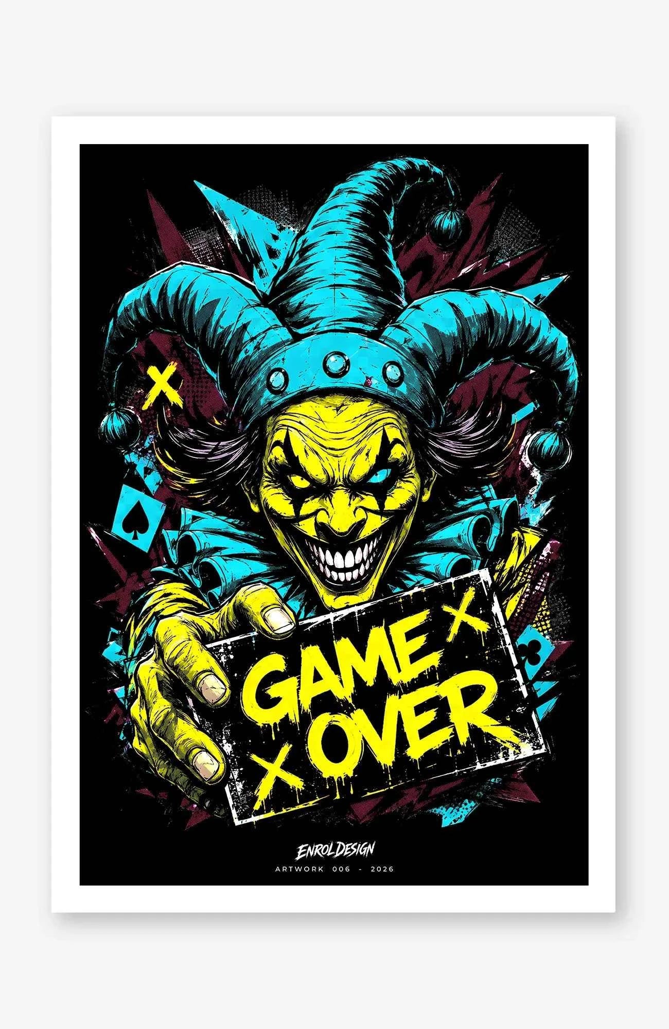 Beautiful Poison – Art Print | Artwork 006 Artwork Druckdatei-GameOver-Artwork-EnrolDesign-006-2026-02