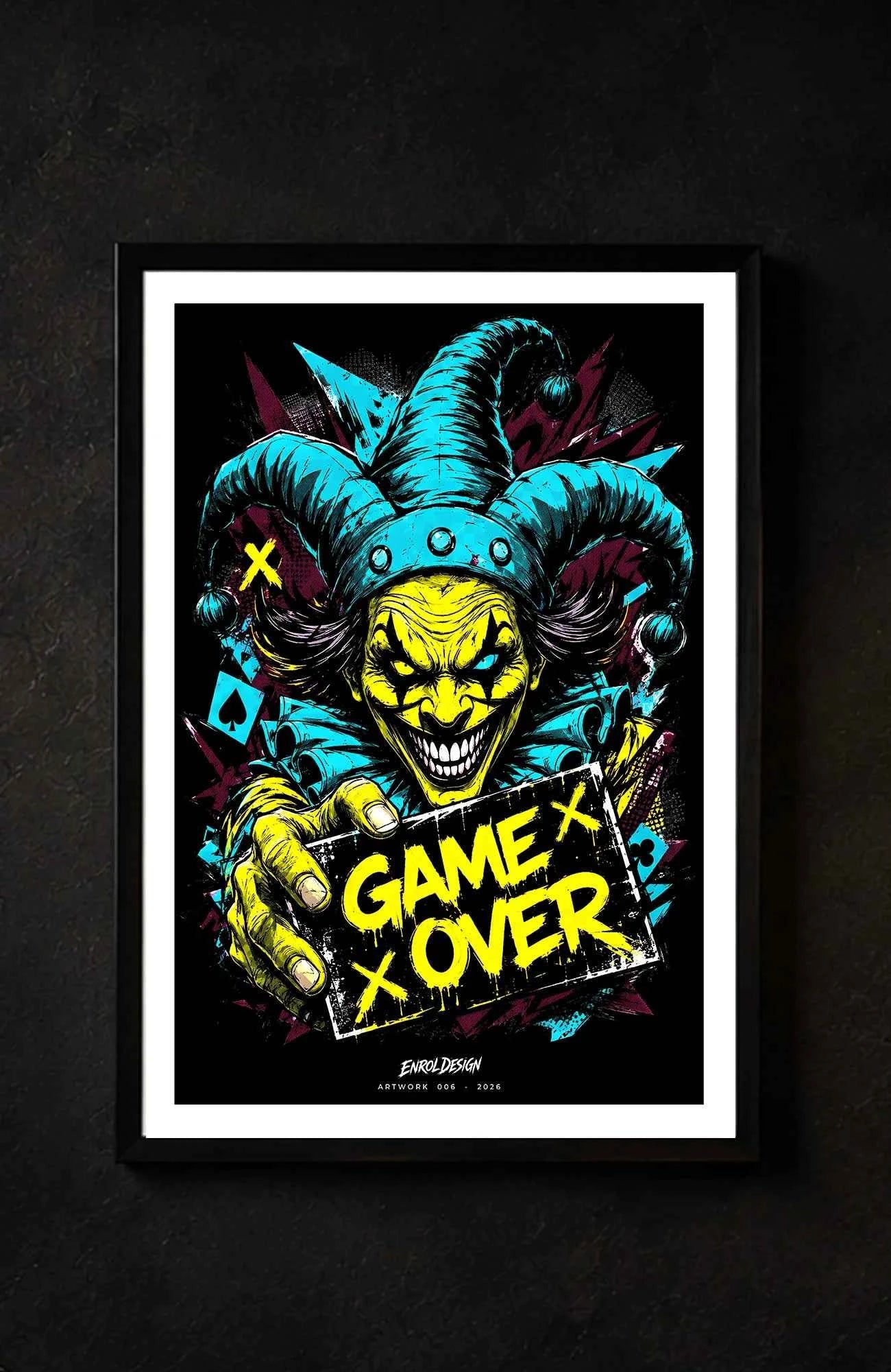 Beautiful Poison – Art Print | Artwork 006 Artwork Druckdatei-GameOver-Artwork-EnrolDesign-006-2026-03