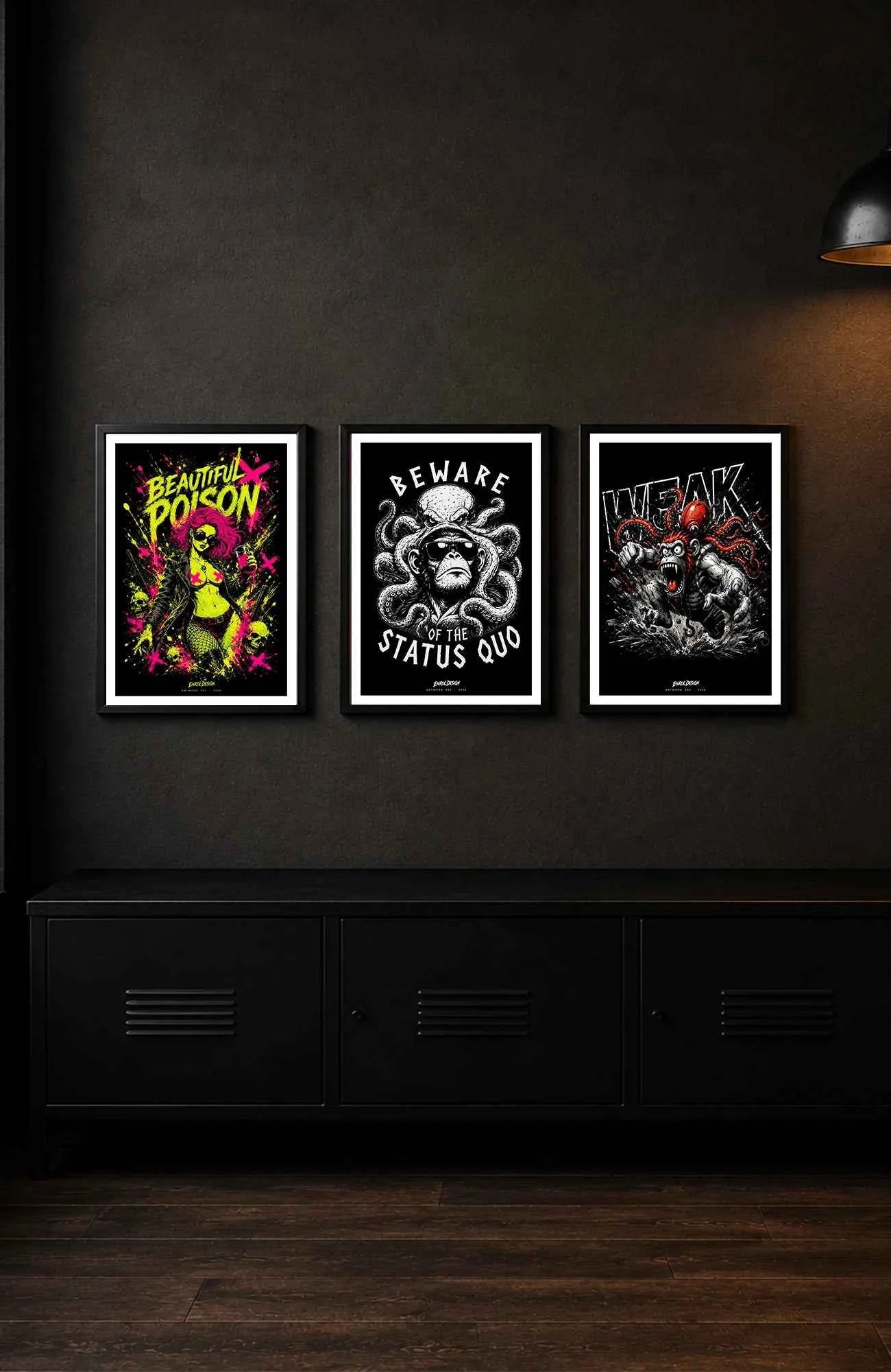WEAK – Art Print | Artwork 003 Artwork Druckdatei-Poisen-Artwork-EnrolDesign-001-2026-DINA4.-03