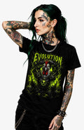 Evolution | T-Shirt | schwarz | Skater T-Shirt