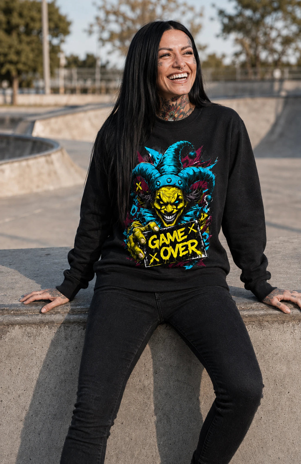 Final Trick | Sweatshirt | Schwarz