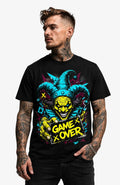 Final Trick | Shirt Herren | Schwarz Shirt GameOver-Art-SkaterShirt-streetwear-Mann-Black-Frontside-EnrolDesign-EnrolShop.-02
