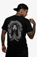 Muldestausee Art Backprint | T-Shirt | Schwarz Shirt Muldestausee-Art-SkaterShirt-streetwear-Mann-Black-Backside-EnrolDesign-EnrolShop.-06