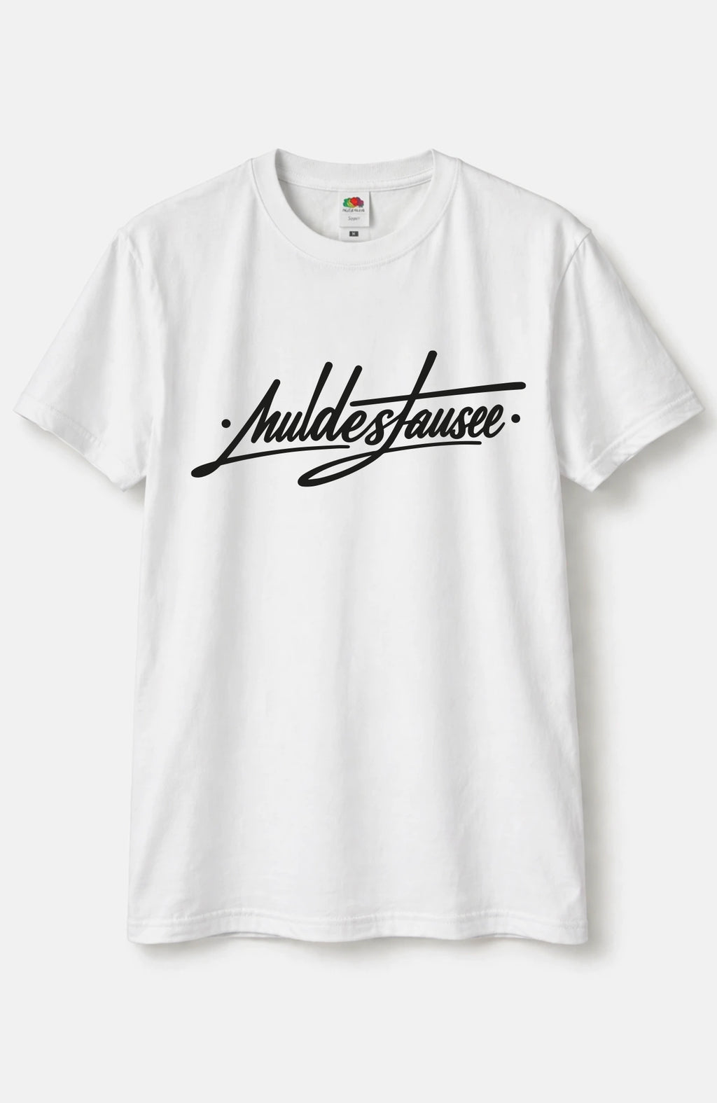 Muldestausee |T-Shirt | Weiss | Streetwear Shirt Shirt Muldestausee-SkaterShirt-streetwear-tshirt-weiss-Front-EnrolDesign-EnrolShop