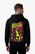 Beautiful Poison | Hoodie Herren | Schwarz Hoodie Poisen-SkaterHoodie-streetwear-Hoodie-black-Backside-EnrolShop-EnrolDesignMann01.