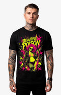 Beautiful Poison | T-Shirt | schwarz | Skater T-Shirt Shirt Poisen-SkaterShirt-streetwear-tshirt-black-Front-EnrolShop-EnrolDesign.-Mann01