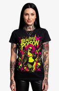 Beautiful Poison | T-Shirt | schwarz | Skater T-Shirt Shirt Poisen-SkaterShirt-streetwear-tshirt-black-Front-EnrolShop-EnrolDesign.-Women01
