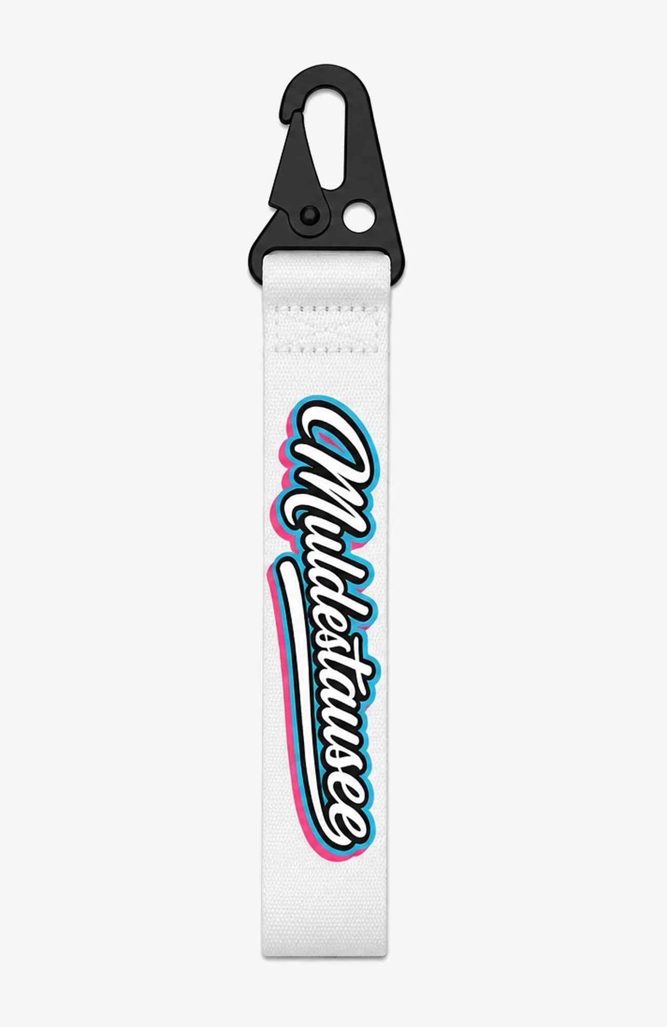 Muldestausee Schlüsselanhänger | Premium Schlüsselband mit Karabiner | Gelb, Schwarz oder Weiß Weiß Schlüsselanhänger Schluesselanhaenger_-_Muldestausee_-_Weiss-_EnrolDesign_-_EnrolShop_c90224b4-9b0c-45bd-93f3-db530e2cfc89