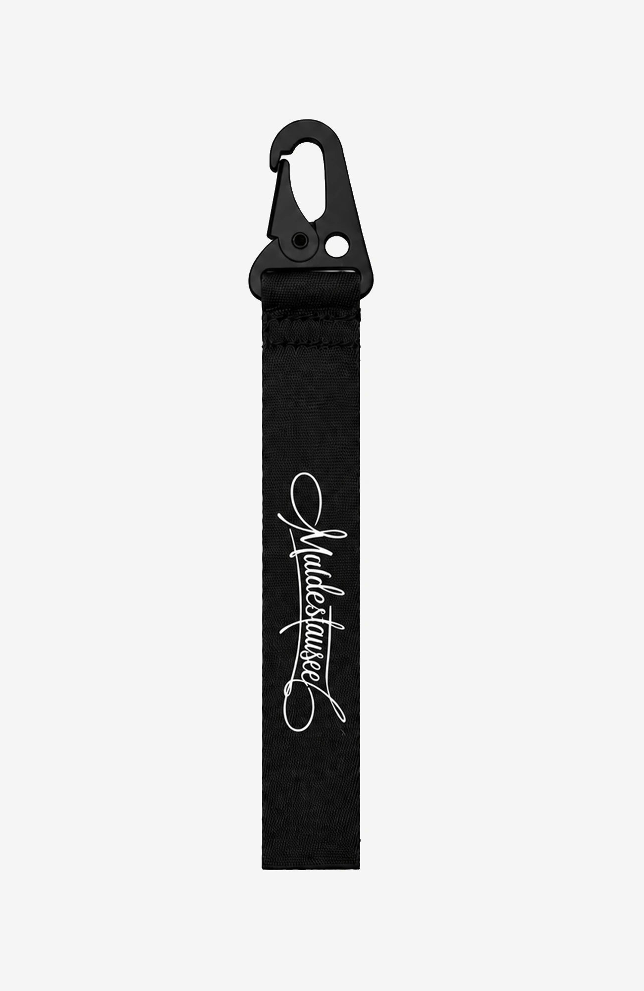 Muldestausee Script Schlüsselanhänger | Premium Schlüsselband mit Karabiner | Pink, Schwarz oder Weiß