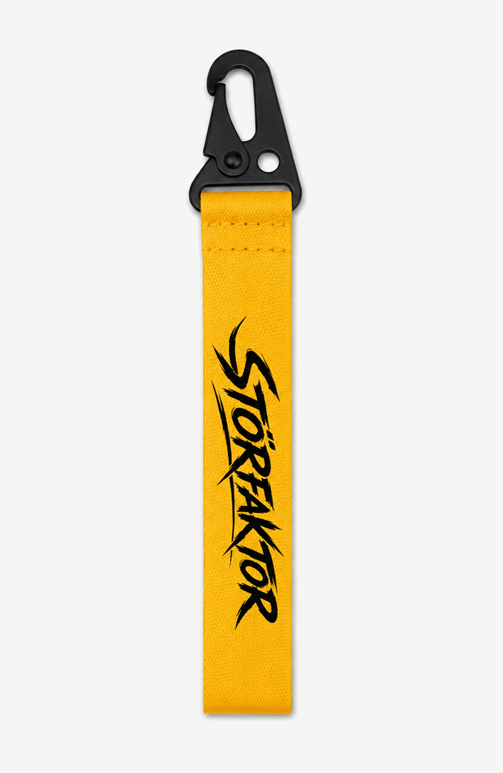Störfaktor Schlüsselanhänger | Premium Schlüsselband mit Karabiner | Gelb, Schwarz oder Weiß