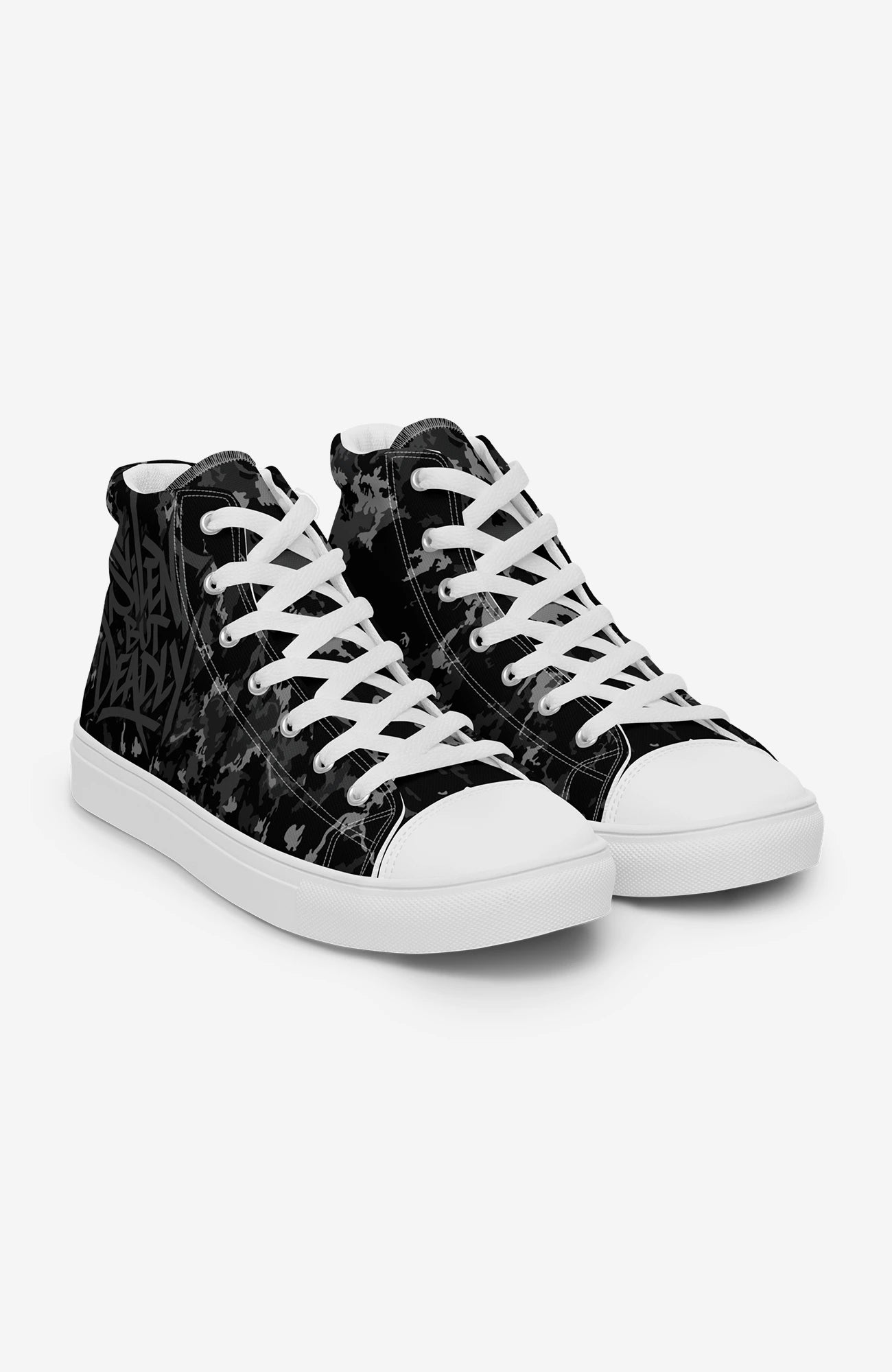 Silent Camouflage High Tops | Damen Sneaker Silent-high-top-sneaker-Camoflage-streetwear-canvas-enroldesign-05