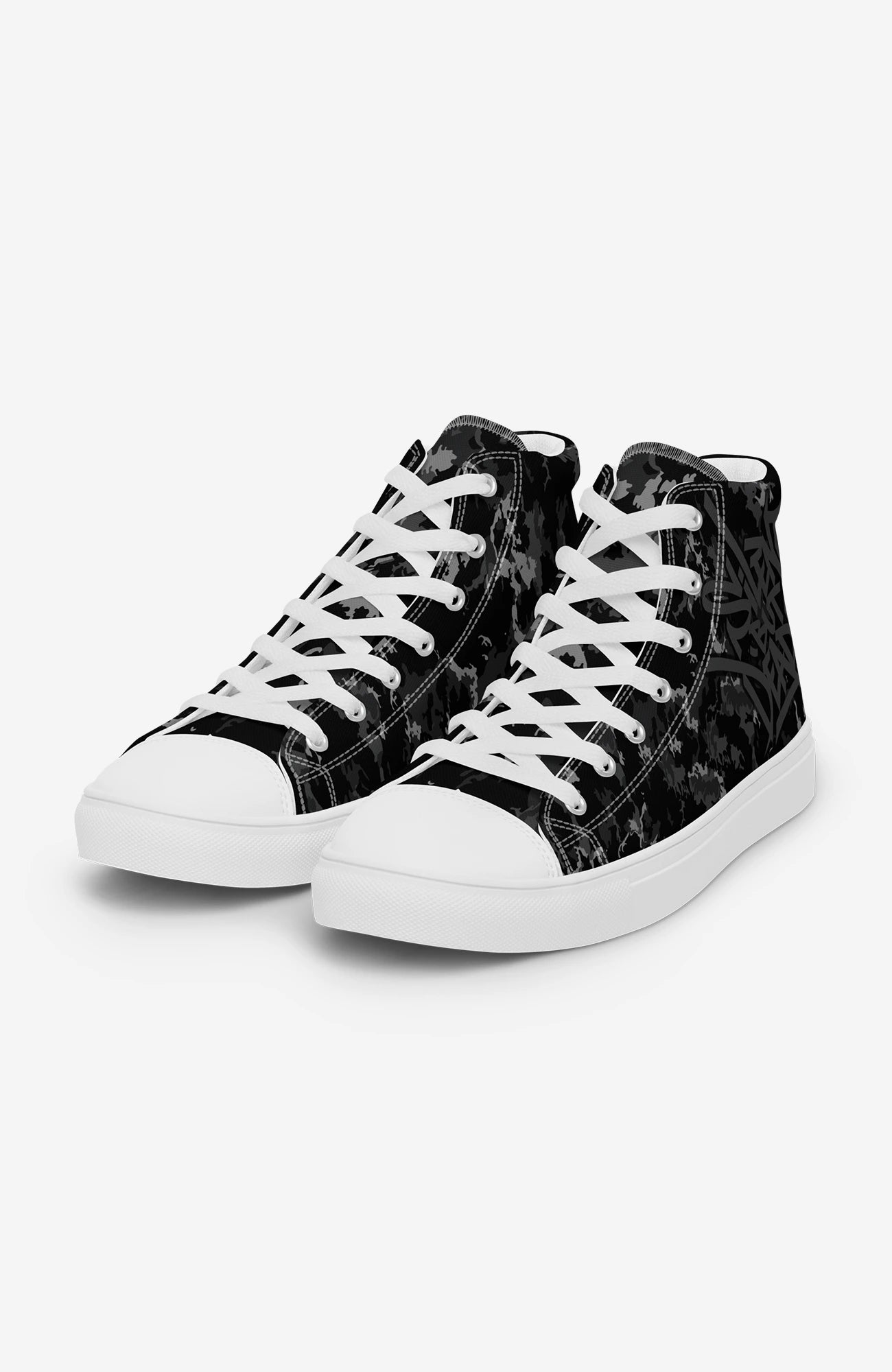 Silent Camouflage High Tops | Damen Sneaker Silent-high-top-sneaker-Camoflage-streetwear-canvas-enroldesign-07