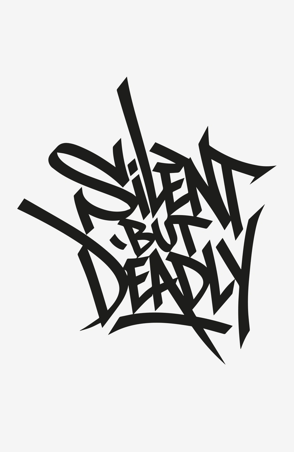 Silent But Deadly – Vinyl Sticker Sticker SilentbutDeadly-EnrolDesign-Sticker-schwarz