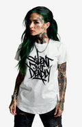 Silent But Deadly T-Shirt – Streetwear Shirt Weiß Shirt SilentbutDeadly-EnrolDesign-streetwear-tshirt-weiss-Frontmodel01