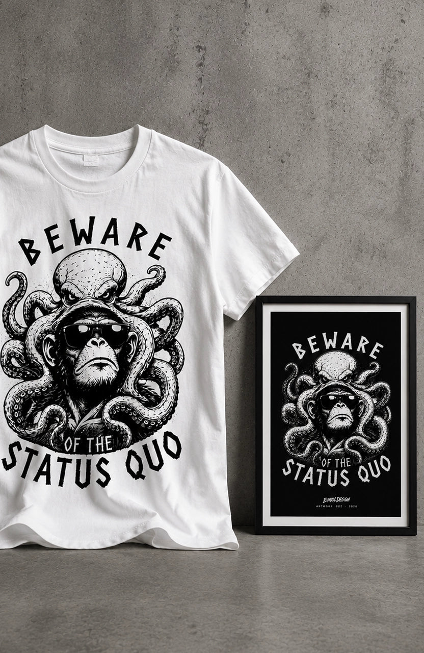 Beware of the Status Quo - WEAR IT. HANG IT. | Bundle - Frau Bundle StatusBundle