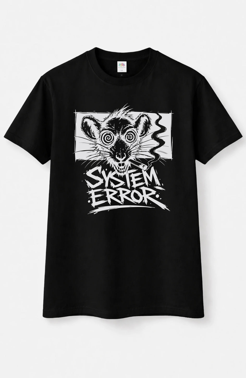 System Error | T-Shirt | Black Edition Shirt SystemError-EnrolDesign-streetwear-T-Shirt-black-Front-EnrolShop