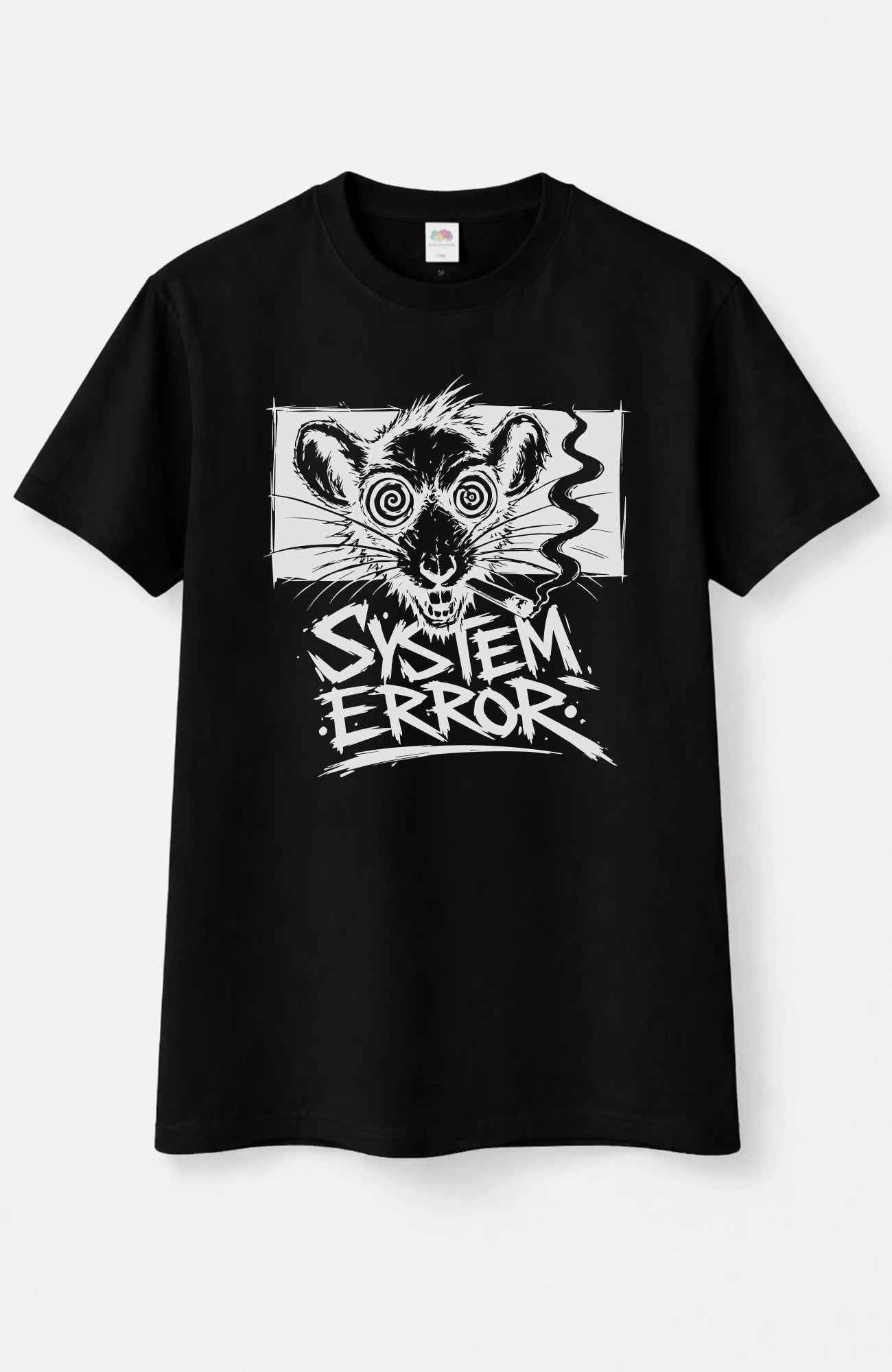 System Error T-Shirt – Black Edition Shirt SystemError-EnrolDesign-streetwear-T-Shirt-black-Front-EnrolShop