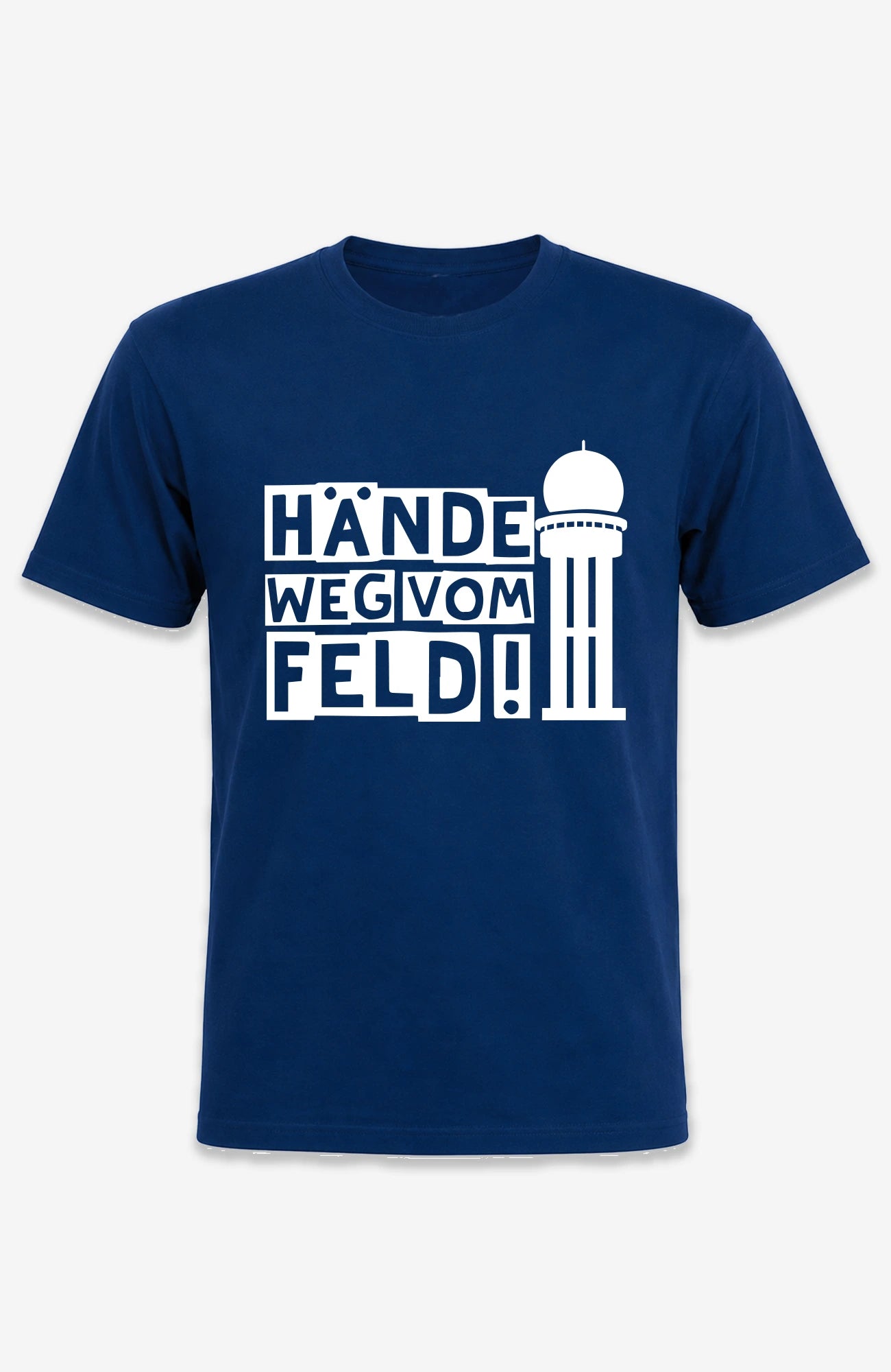 Hände weg vom Feld! | Turm |T-Shirt | Unisex | Tempelhofer Feld Berlin Statement Shirt