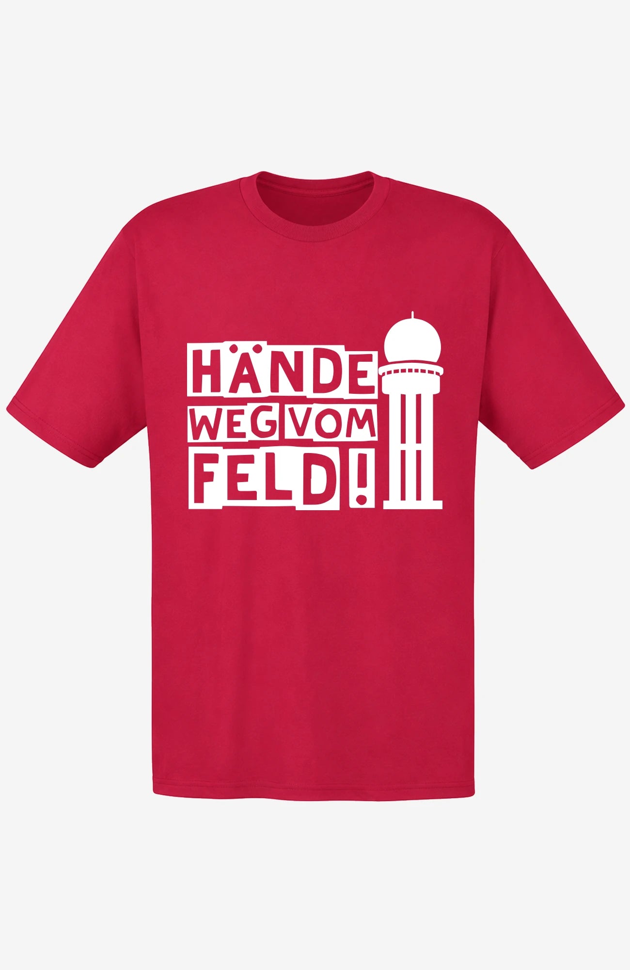 Hände weg vom Feld! | Turm |T-Shirt | Unisex | Tempelhofer Feld Berlin Statement Shirt