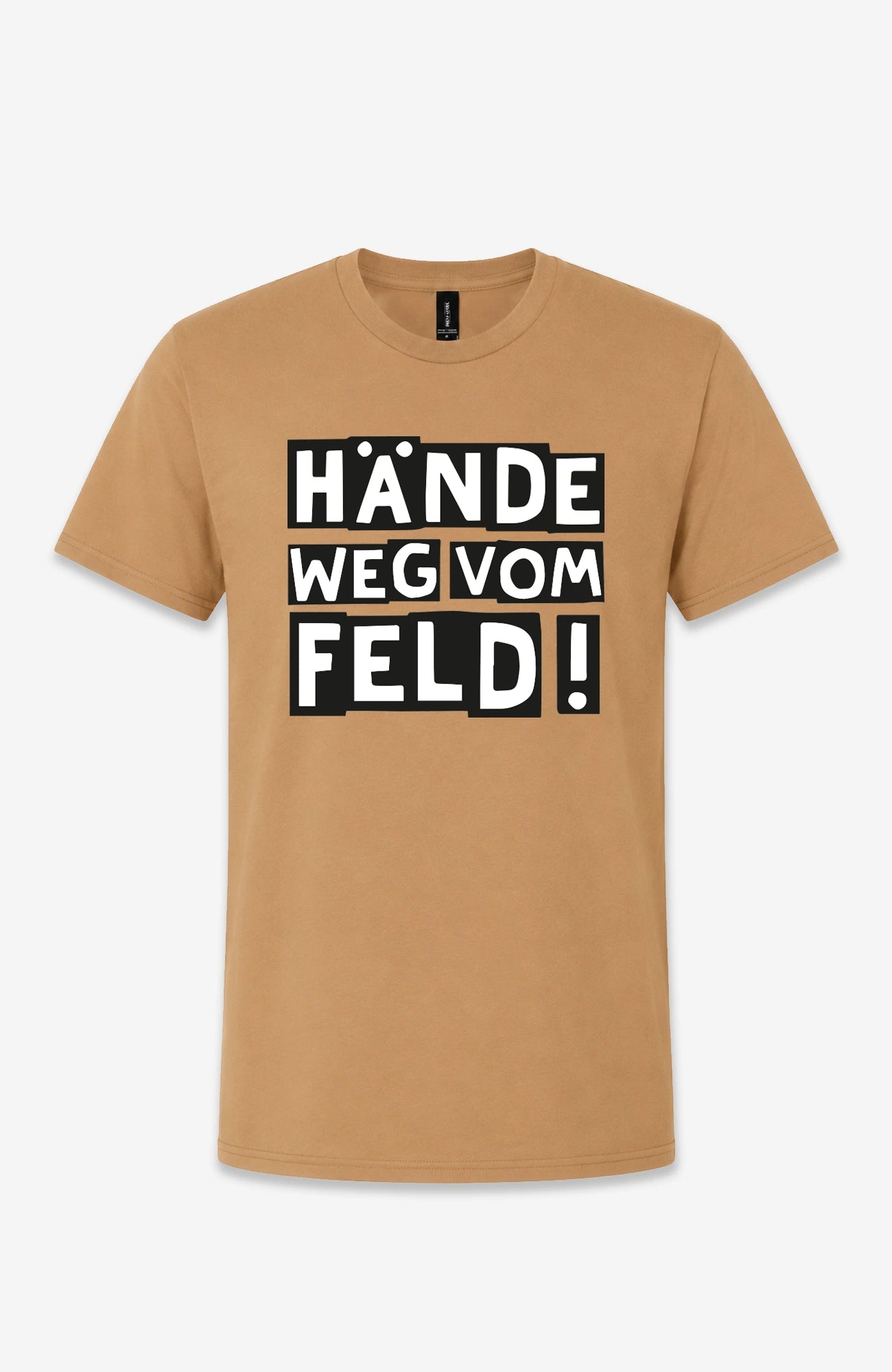 Hände weg vom Feld! | T-Shirt | Unisex | Tempelhofer Feld Berlin Statement Shirt Beige Shirt Terakotta