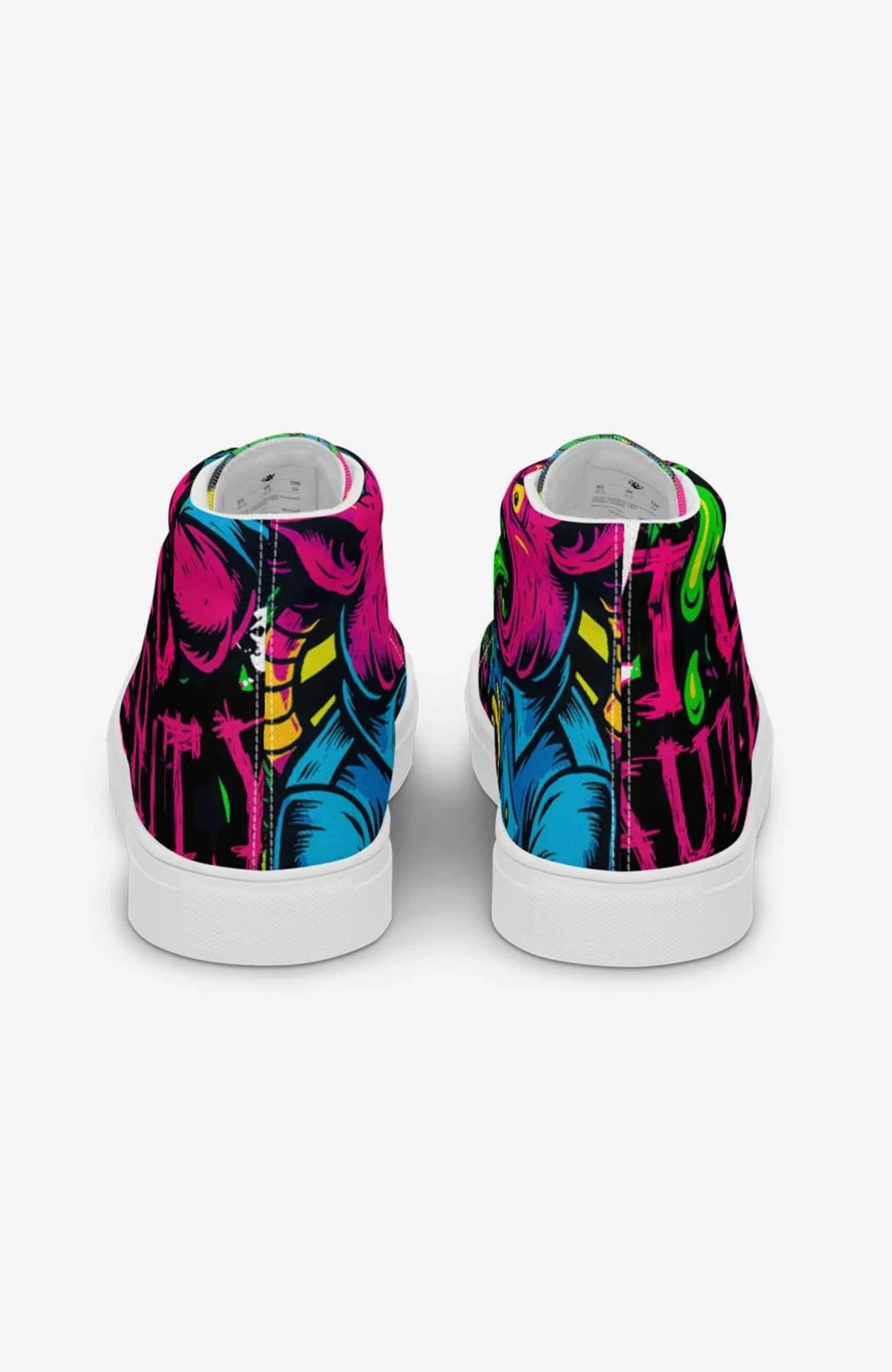 Toxic Authority | High Tops – Sneaker Damen Sneaker ToxicAuthority-Sneaker-Women-Back