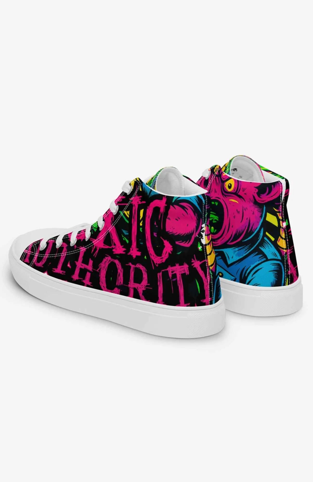 Toxic Authority | High Tops – Sneaker Damen Sneaker ToxicAuthority-Sneaker-Women-Seite02