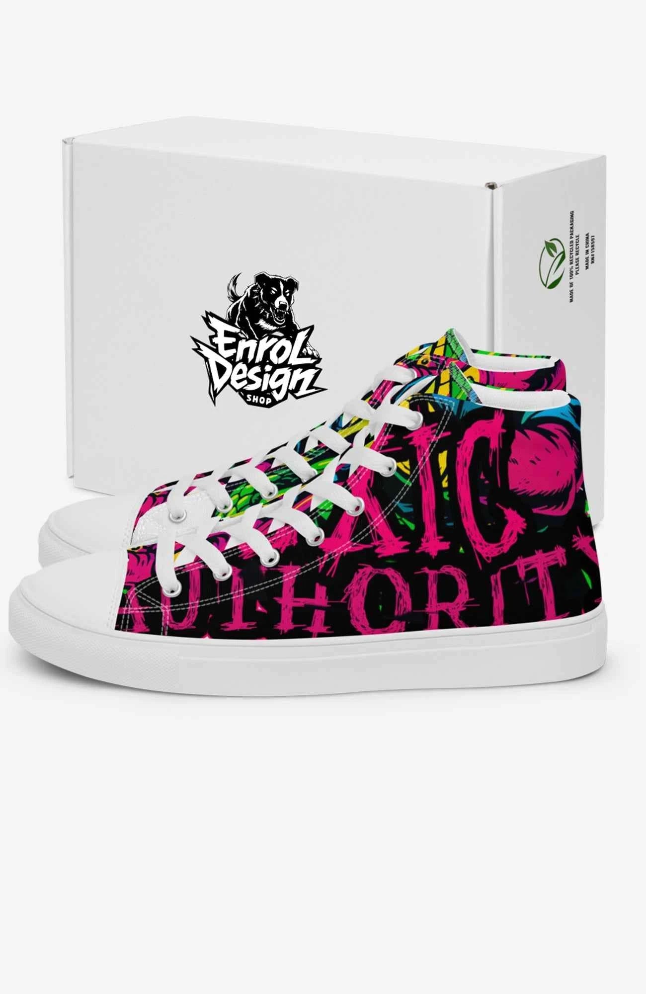 Toxic Authority | High Tops – Sneaker Damen Sneaker ToxicAuthority-Sneaker-Women-Titelbild