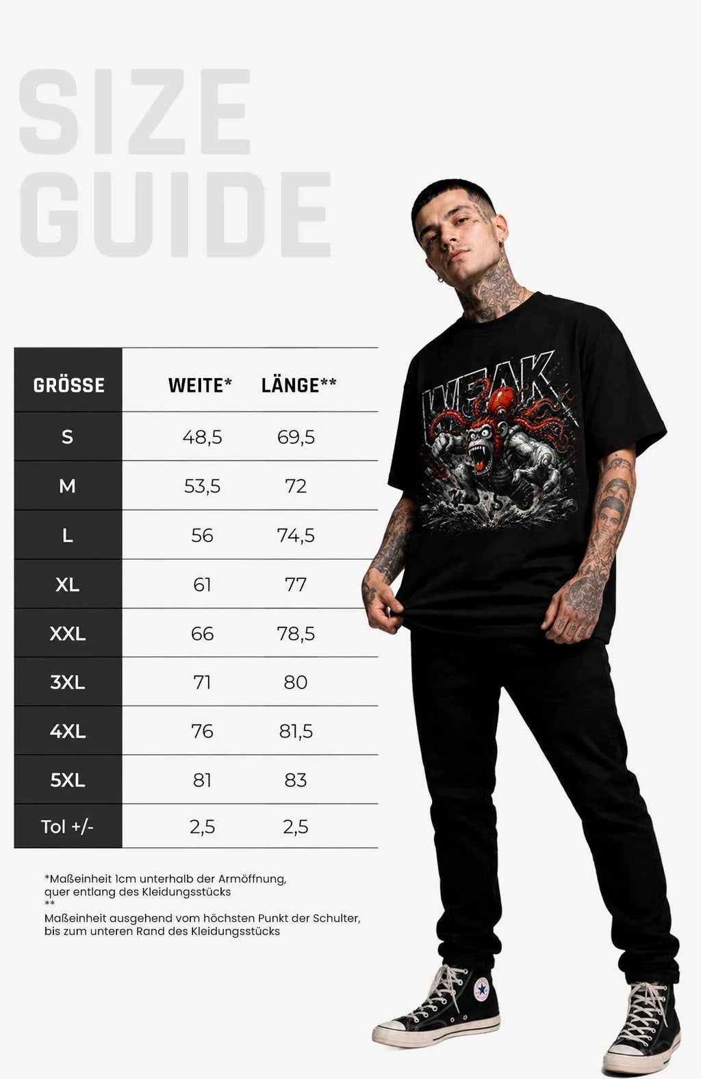 Weak | T-Shirt | schwarz | Skater T-Shirt